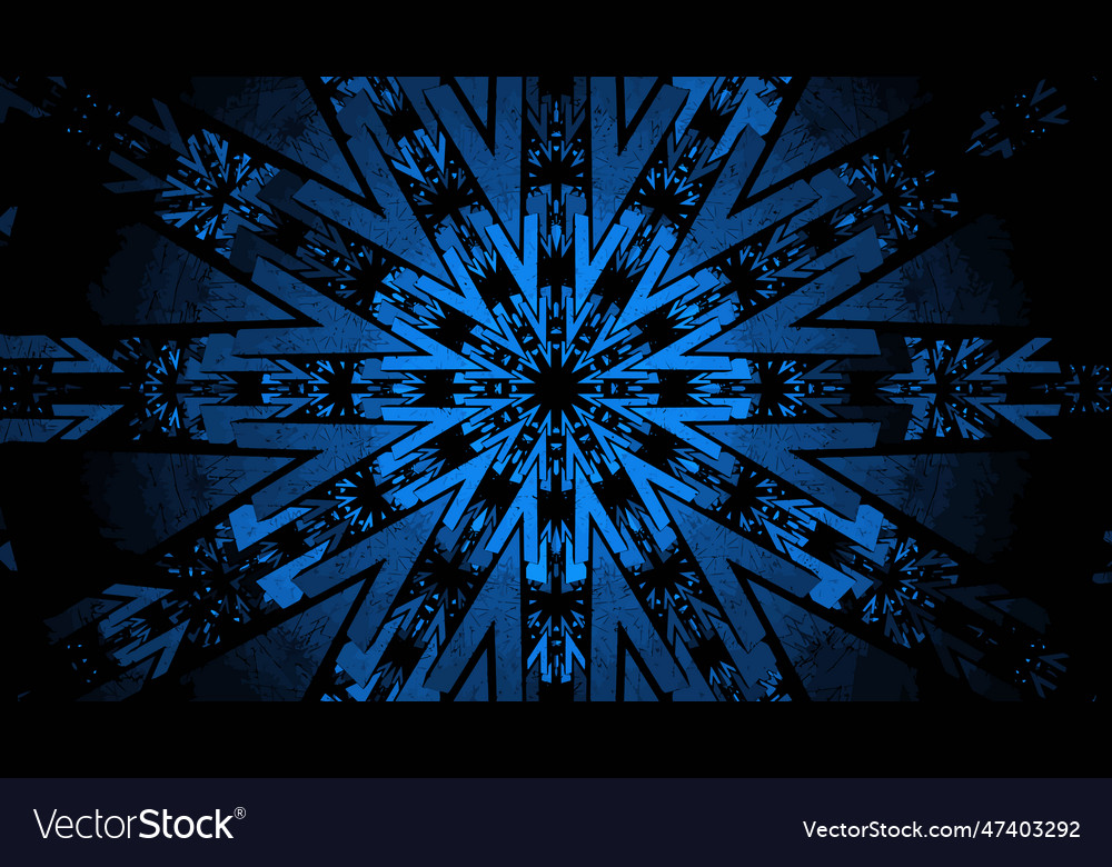 Radial symmetry repeating v shape centered design Vector Image