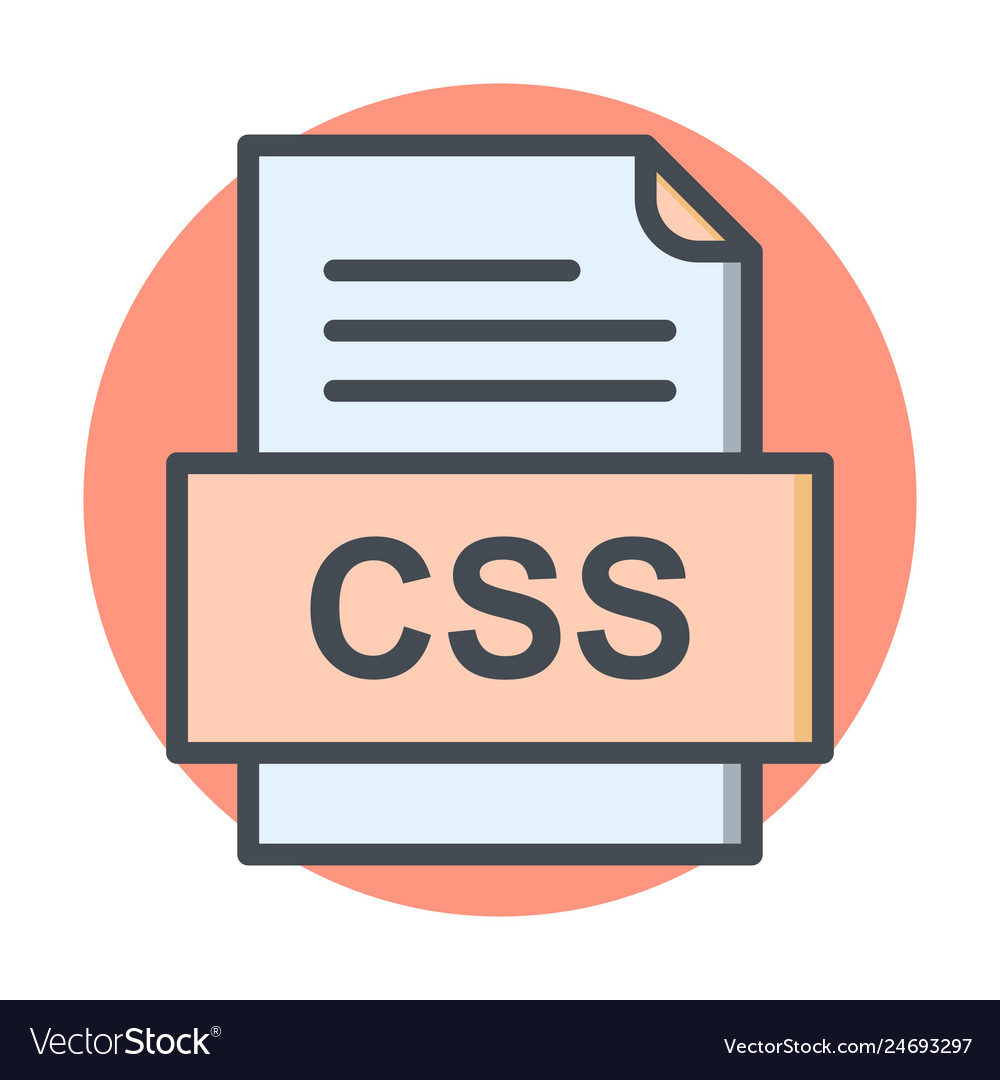 Css file document icon