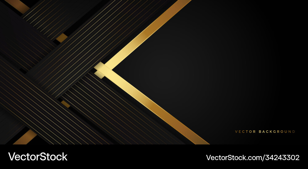 Abstract template black triangle background Vector Image