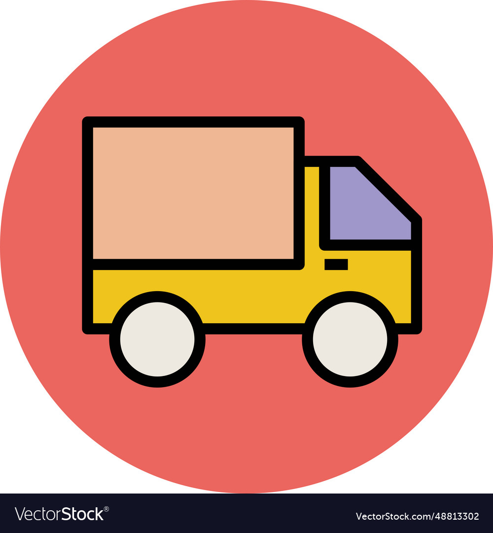 Modern transportation icon concepts Royalty Free Vector