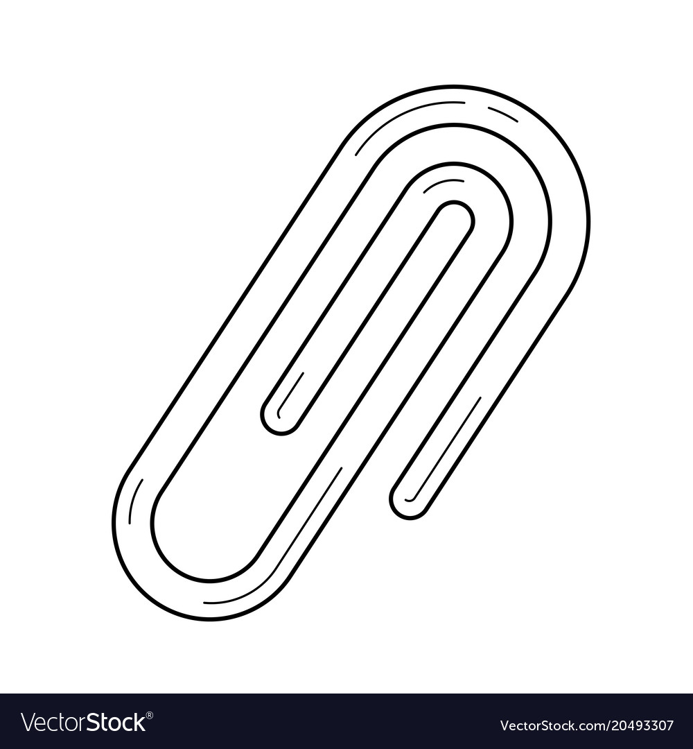 Attachment line icon