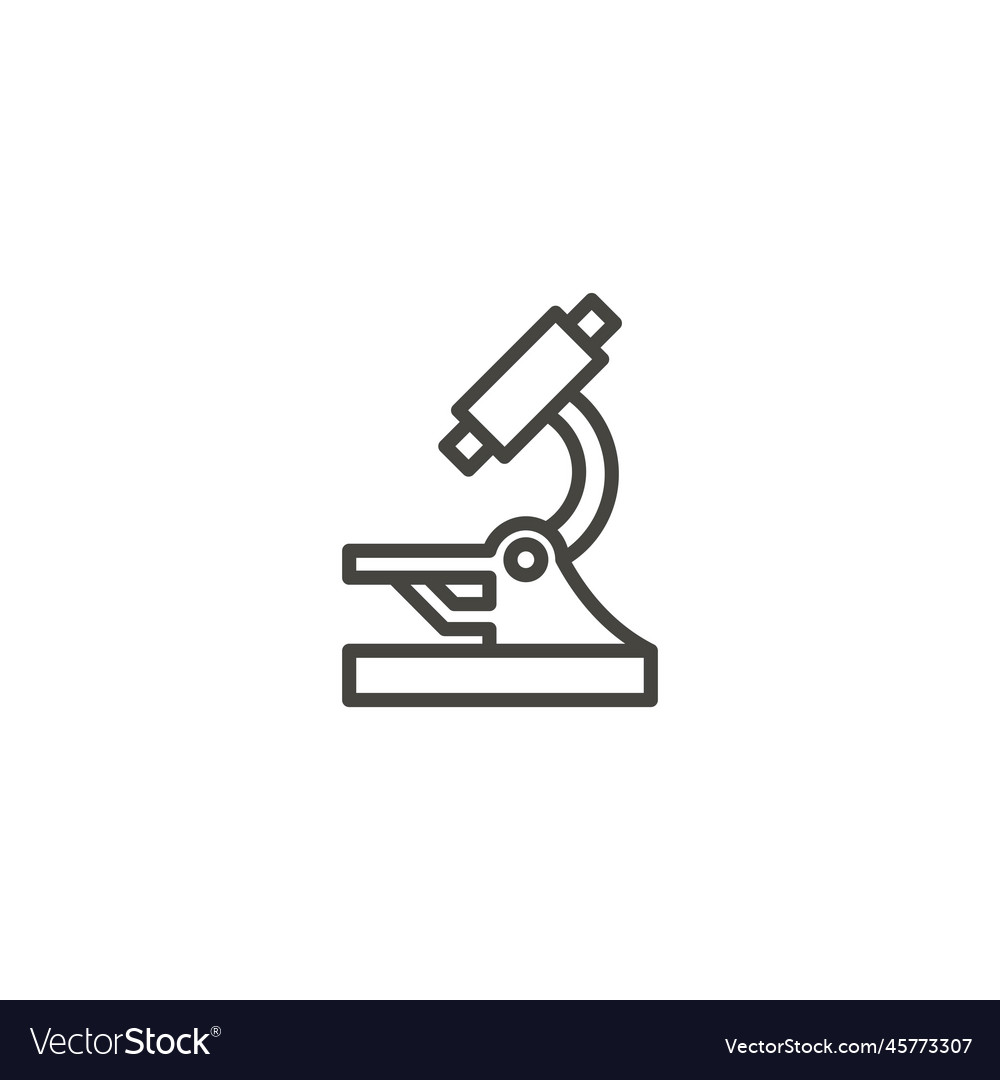 Microscope icon template