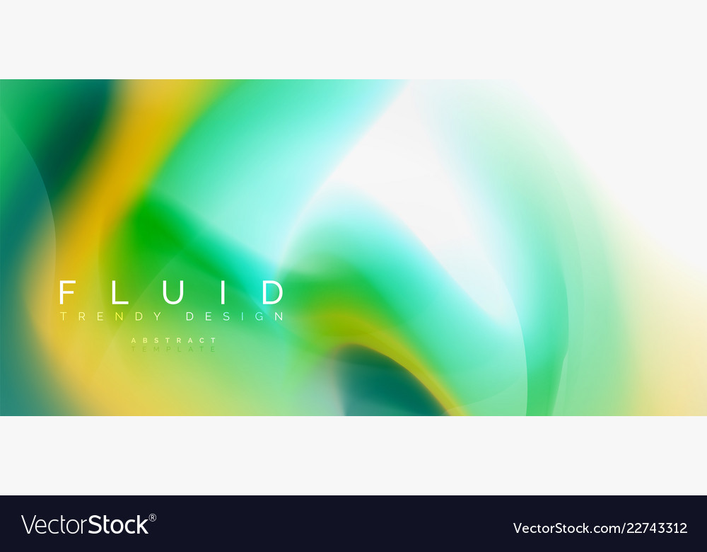 Fluid flowing wave abstract background