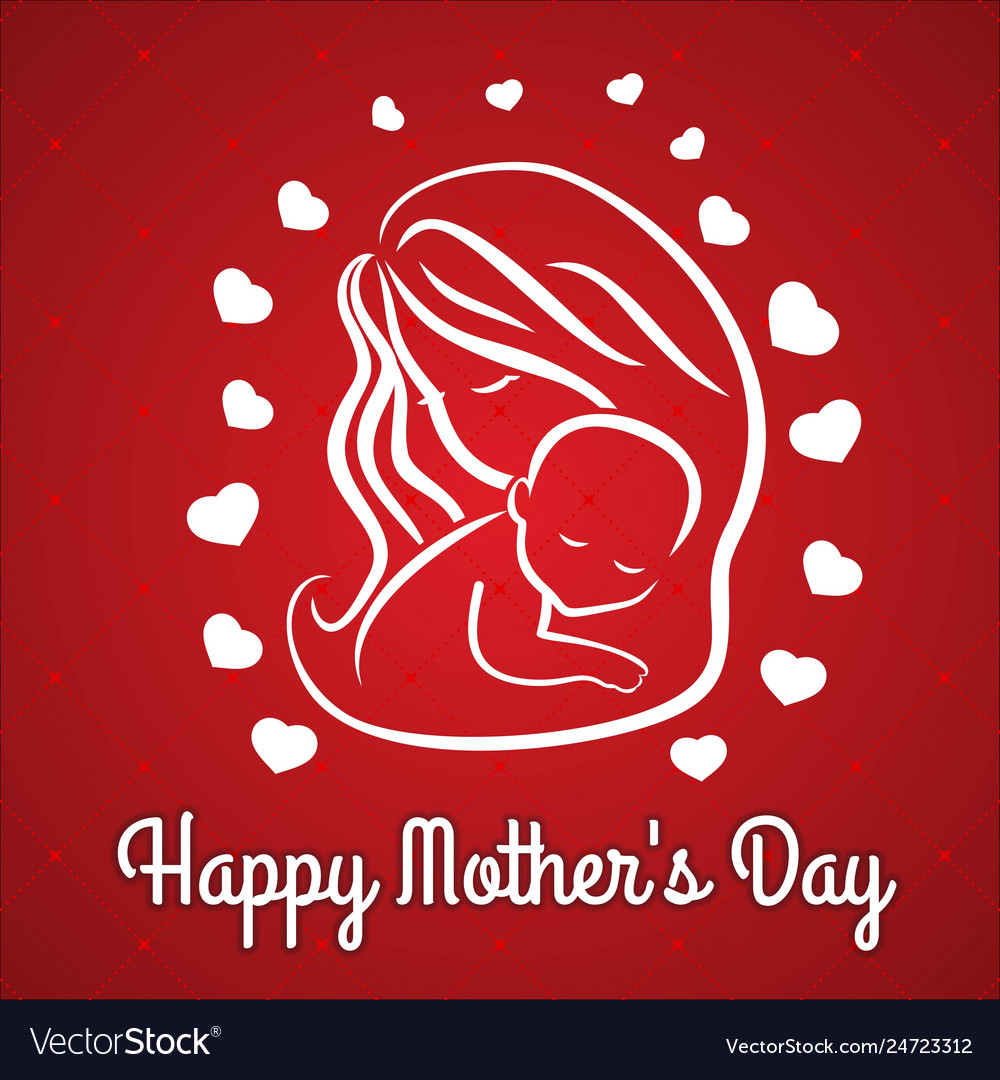 Mothers day greeting card