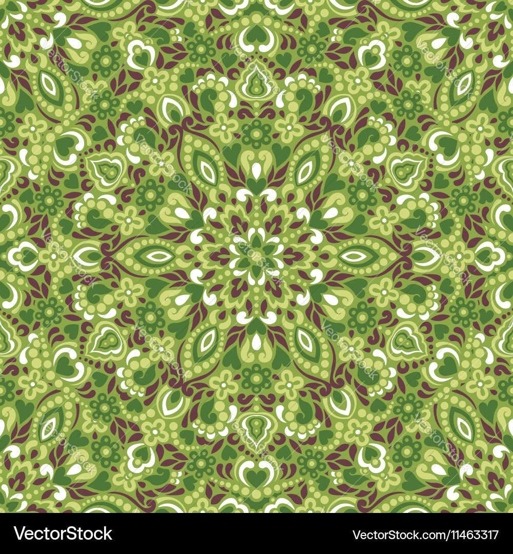 Seamless background with abstract ethnic pattern Vector Image