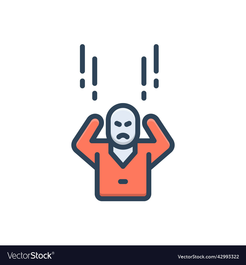 Panic Royalty Free Vector Image - VectorStock