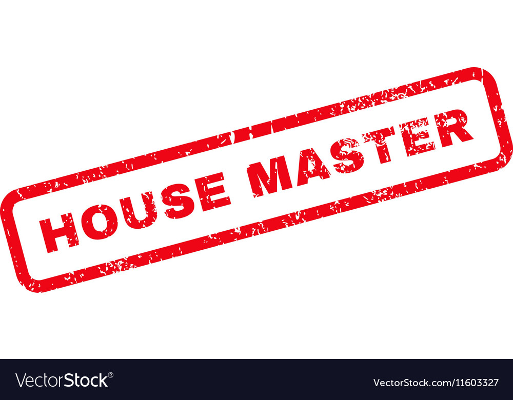 house-master-text-rubber-stamp-royalty-free-vector-image