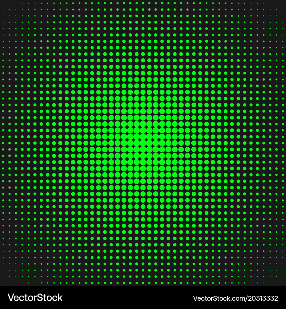 Retro halftone polka dot pattern background Vector Image