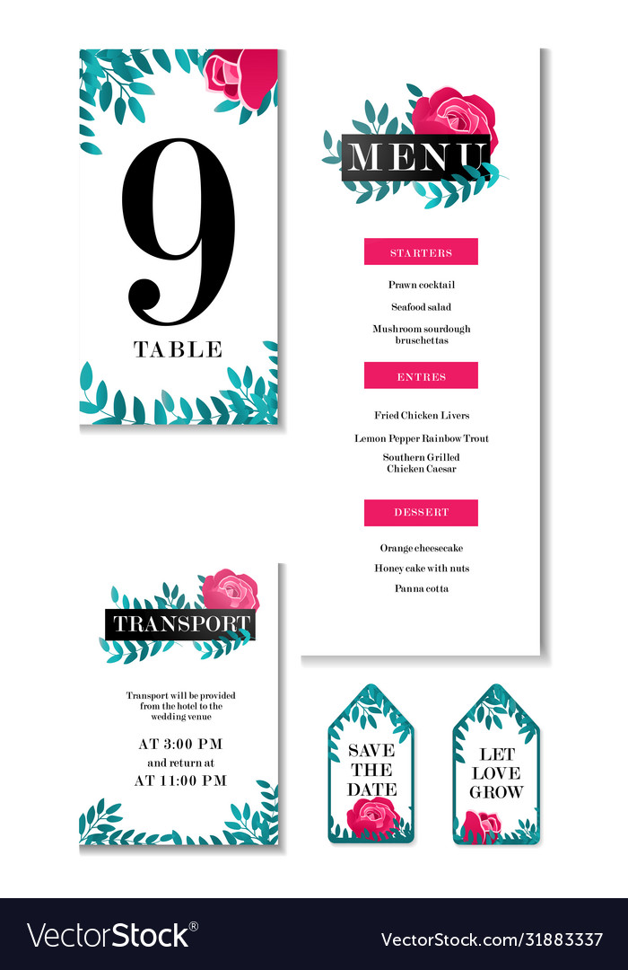 Wedding design concept