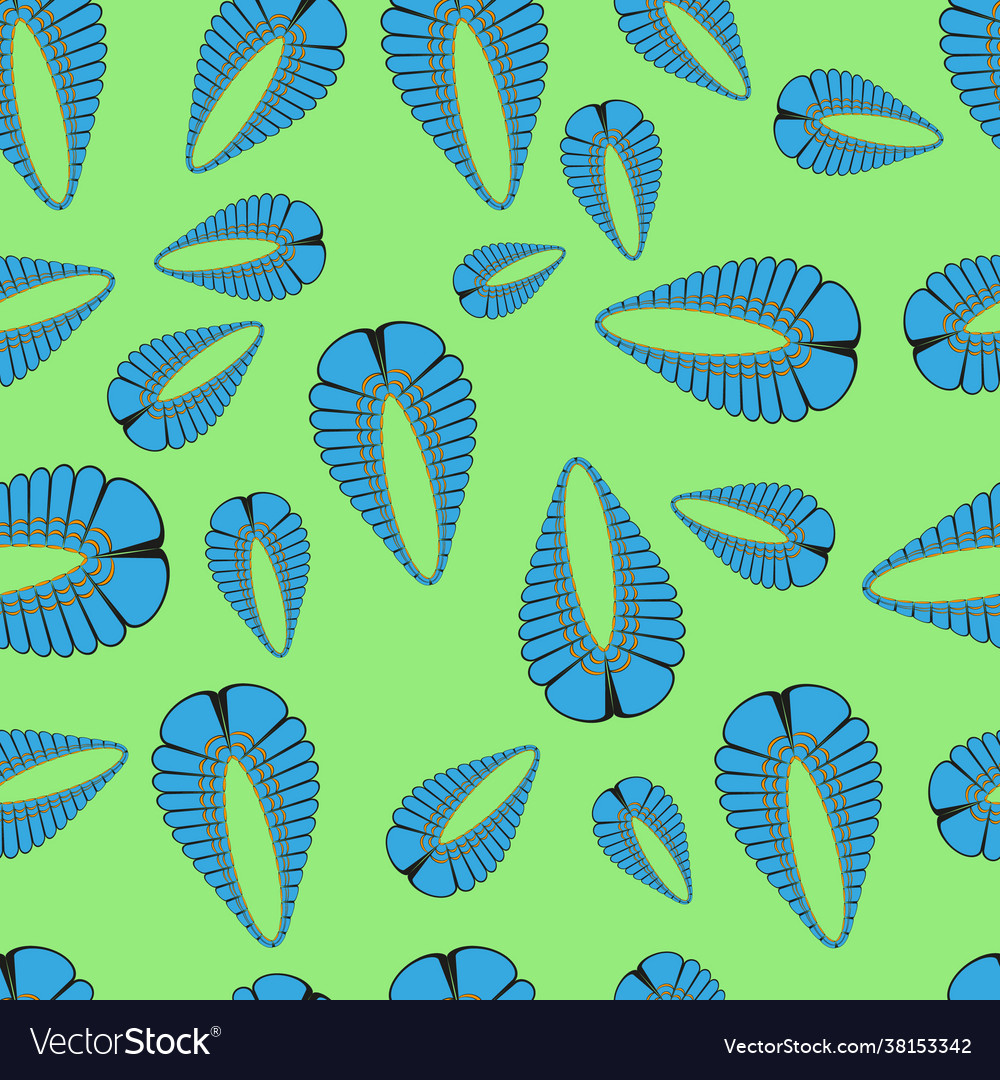 Blue pattern Royalty Free Vector Image - VectorStock