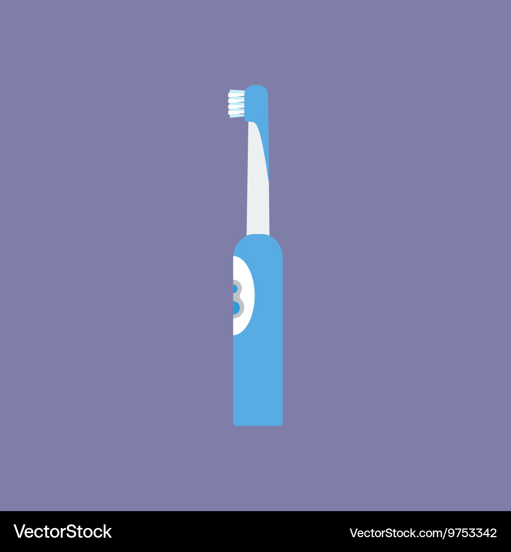 Electric toothbrush Royalty Free Vector Image - VectorStock