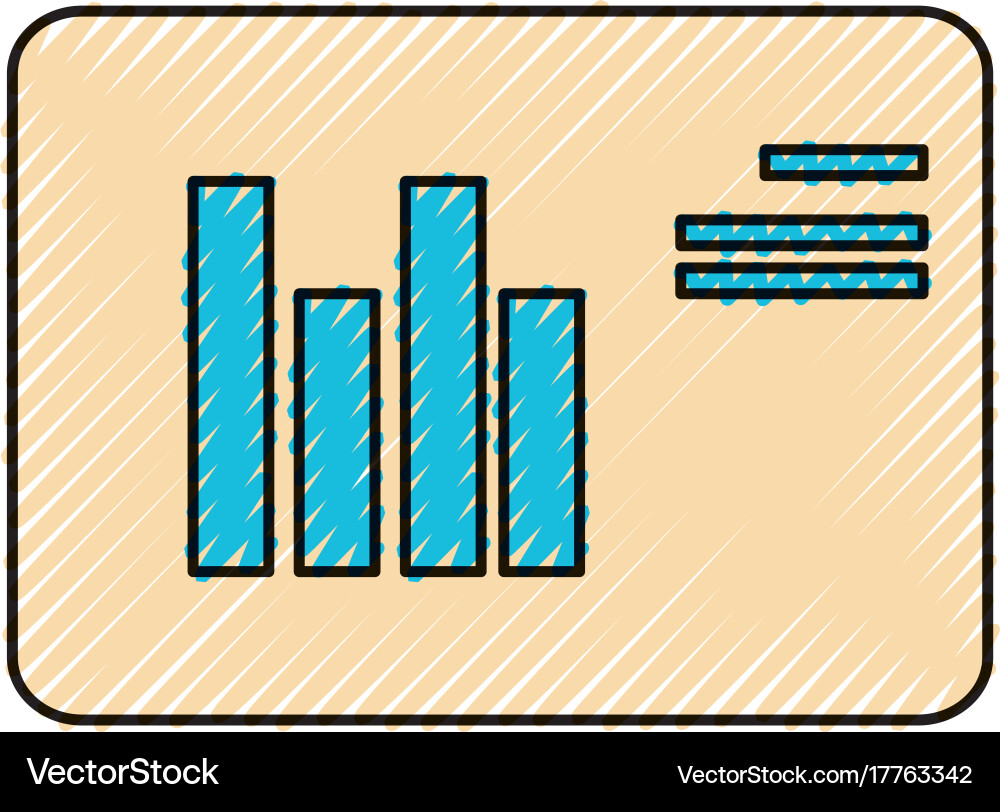 Statistic graphic Royalty Free Vector Image - VectorStock
