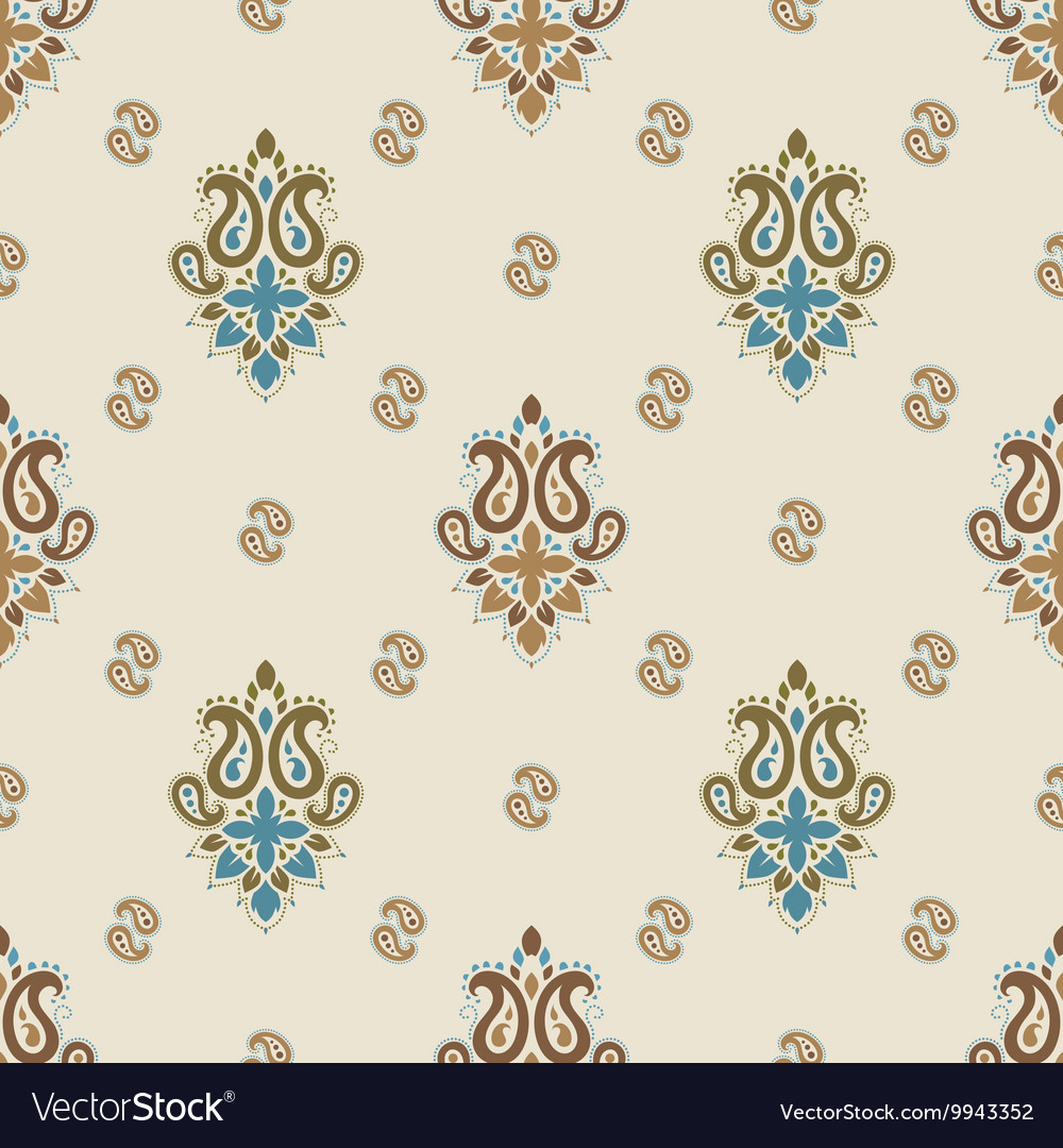 Seamless paisley pattern