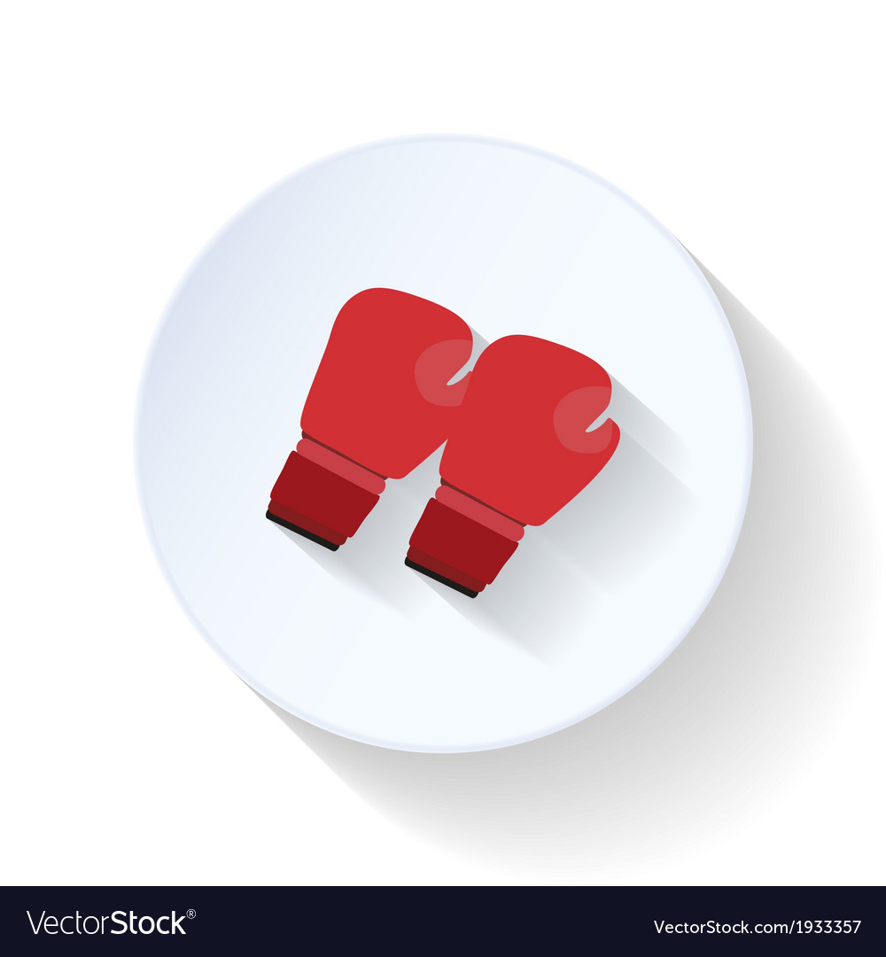 Shadow boxing Royalty Free Vector Image - VectorStock