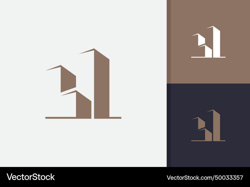 Building logo Royalty Free Vector Image - VectorStock