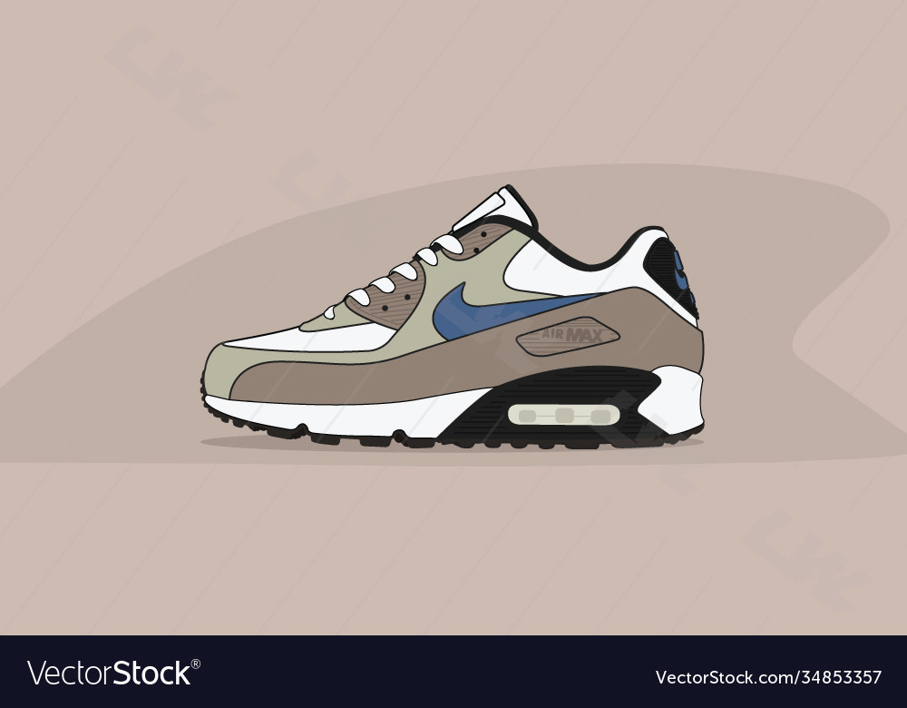 Air max shop 90 vector