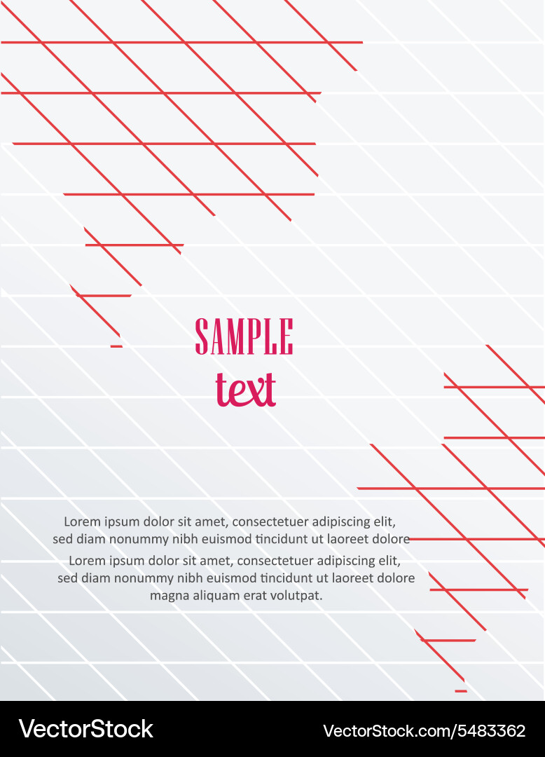 3d abstract Royalty Free Vector Image - VectorStock