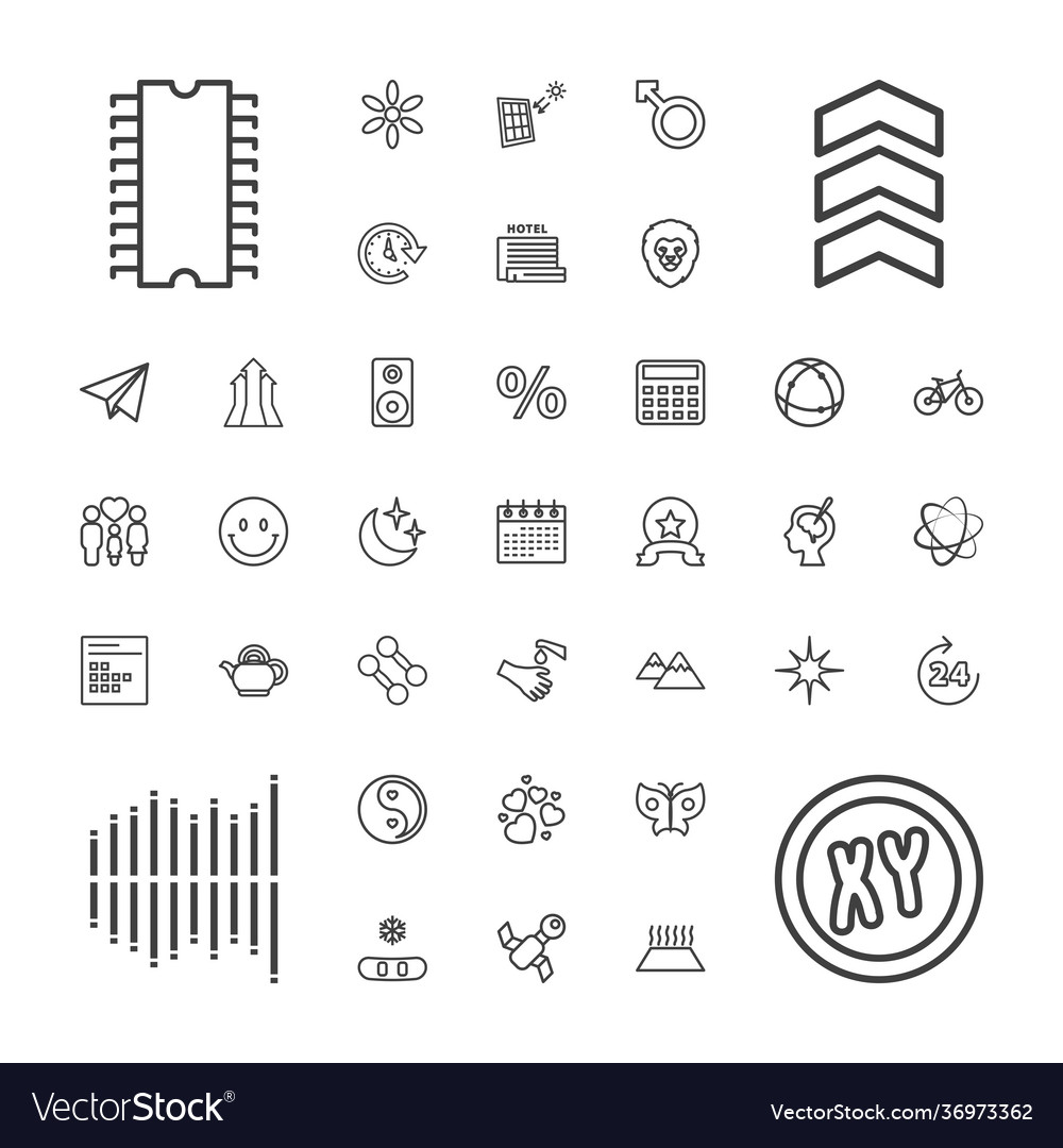 Abstract icons