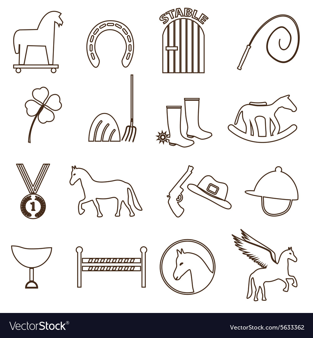 Doodle sketch game icons eps10 Royalty Free Vector Image