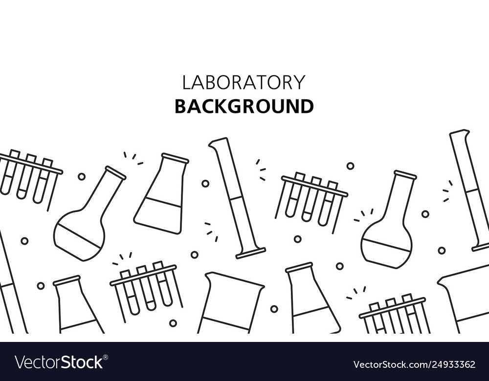 Laboratory background Royalty Free Vector Image