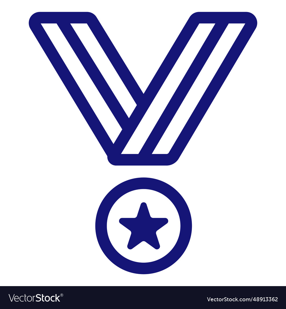 Medal of honor icon stroke