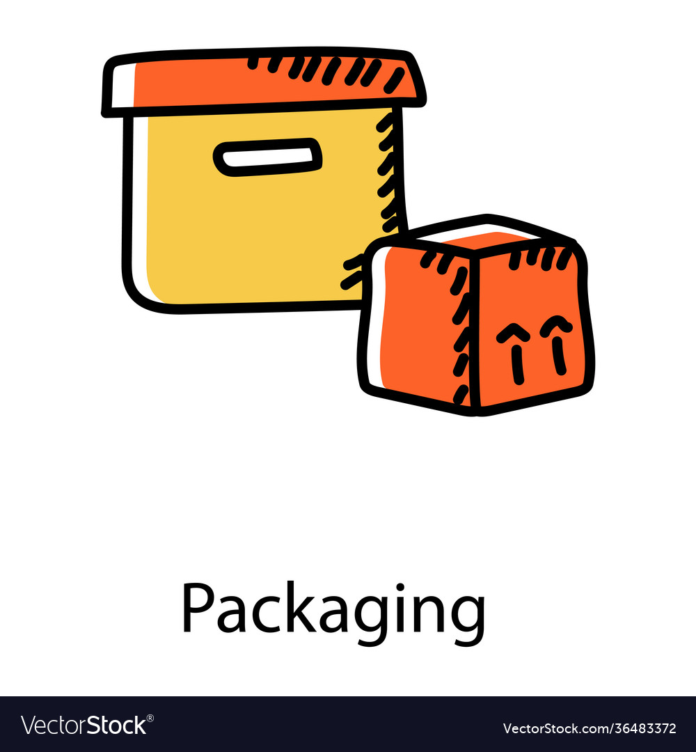 Packaging Royalty Free Vector Image - VectorStock