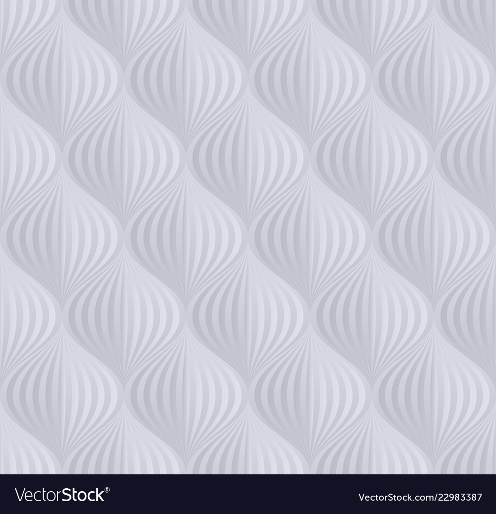 Seamless background with 3d pattern Royalty Free Vector