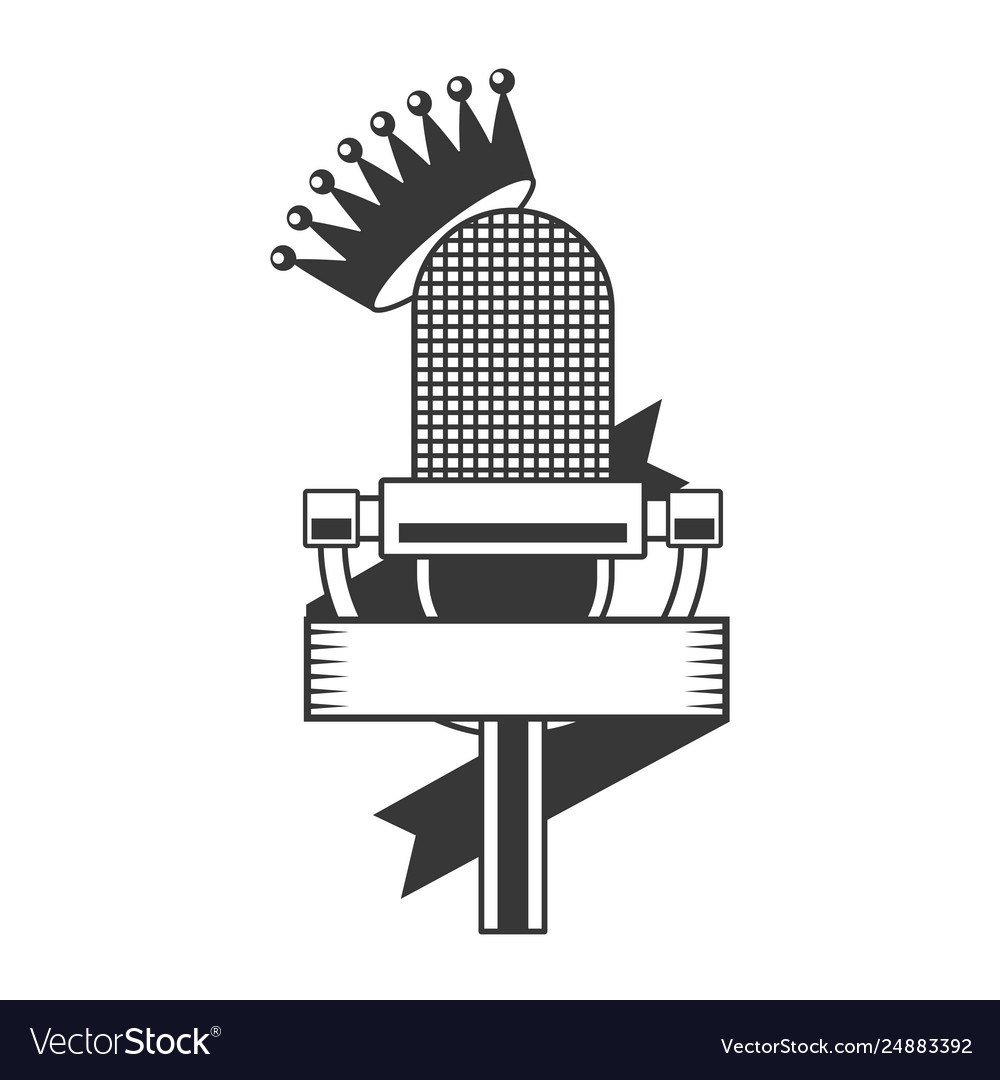 Microphone sound icon