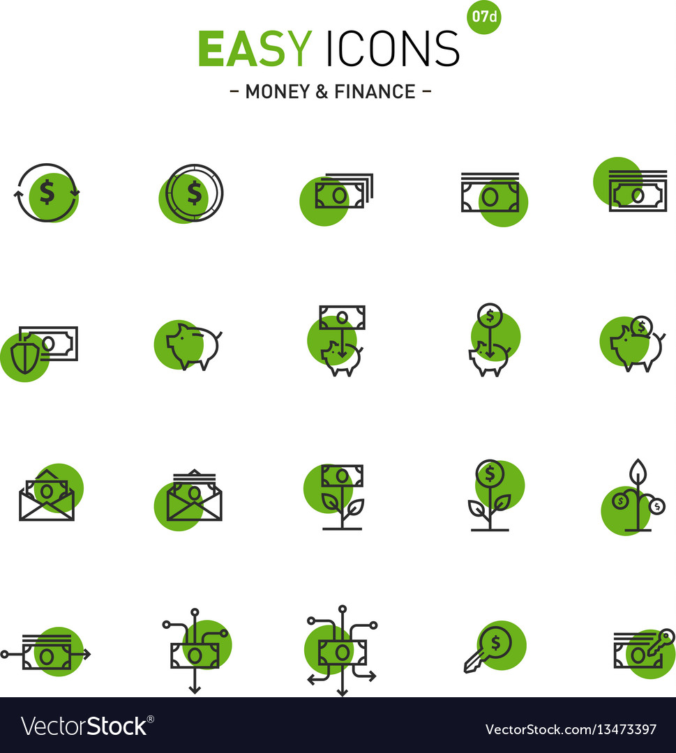 Easy icons 07d money