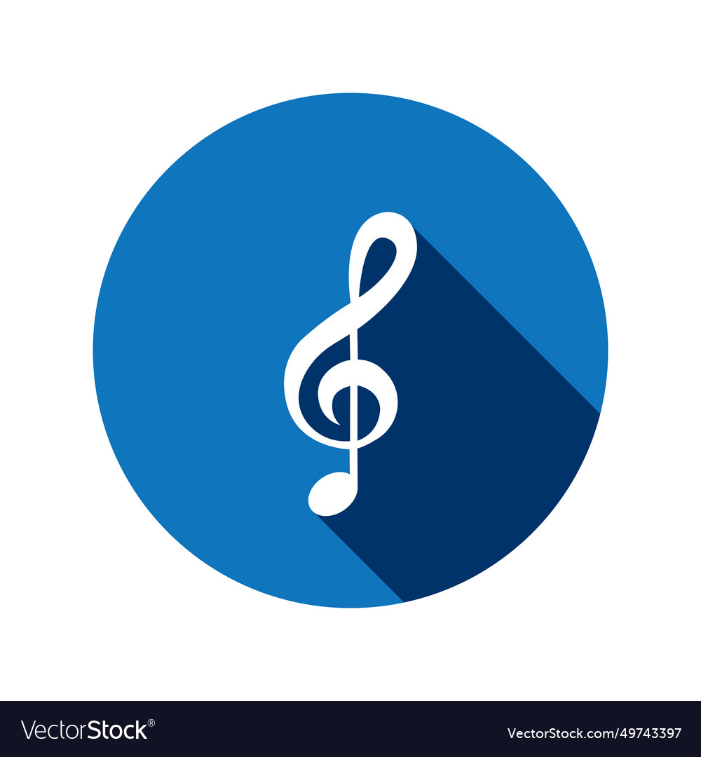 Musical note logo Royalty Free Vector Image - VectorStock