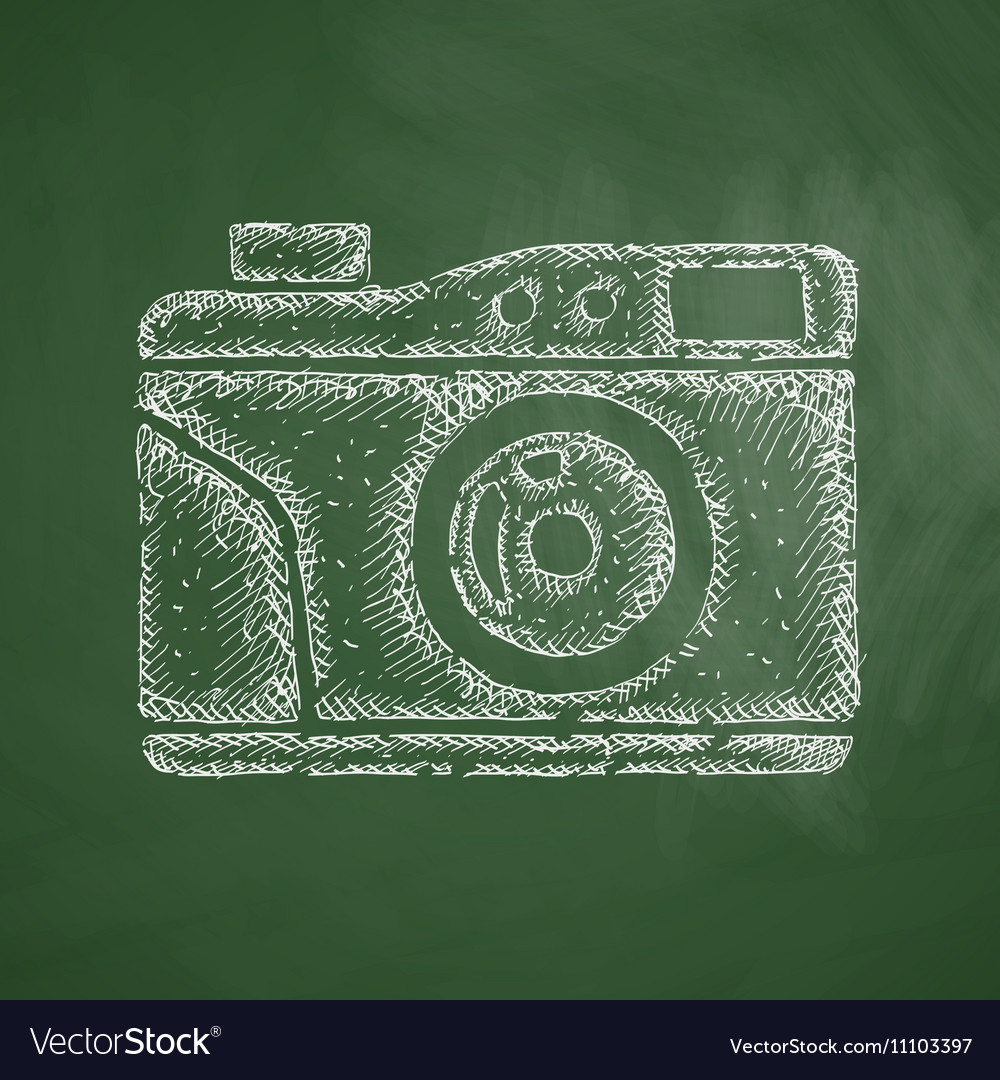 Old photocamera icon