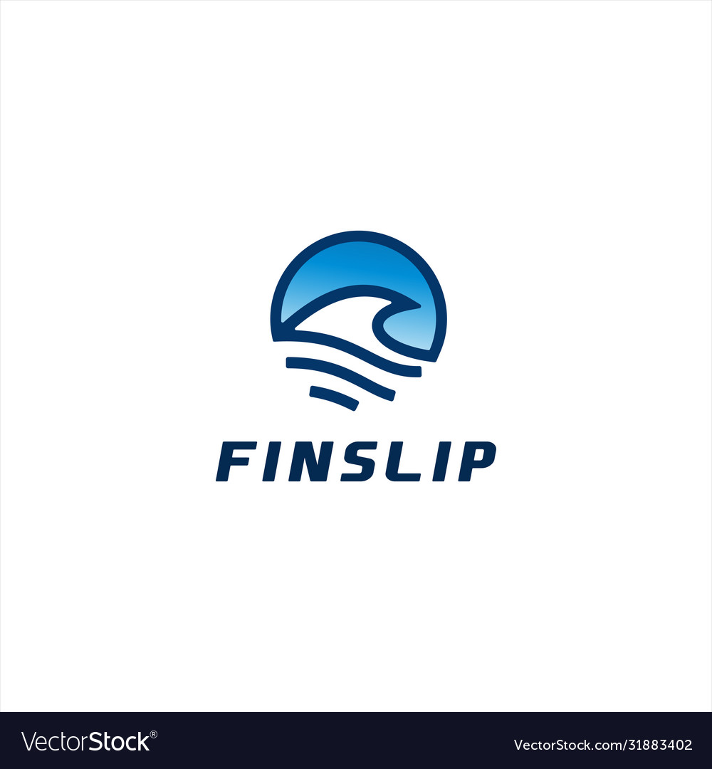 Fin Logo Design Vorlage Idee