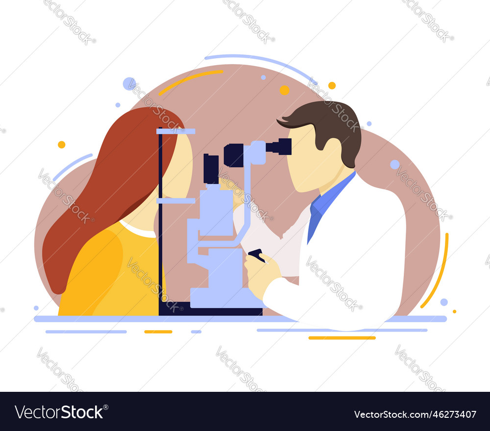 Vision correction Royalty Free Vector Image - VectorStock