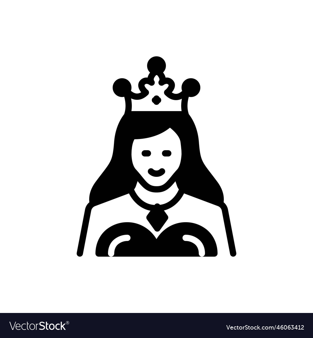 Queen Royalty Free Vector Image Vectorstock Queen Royalty Free Vector Image Vectorstock