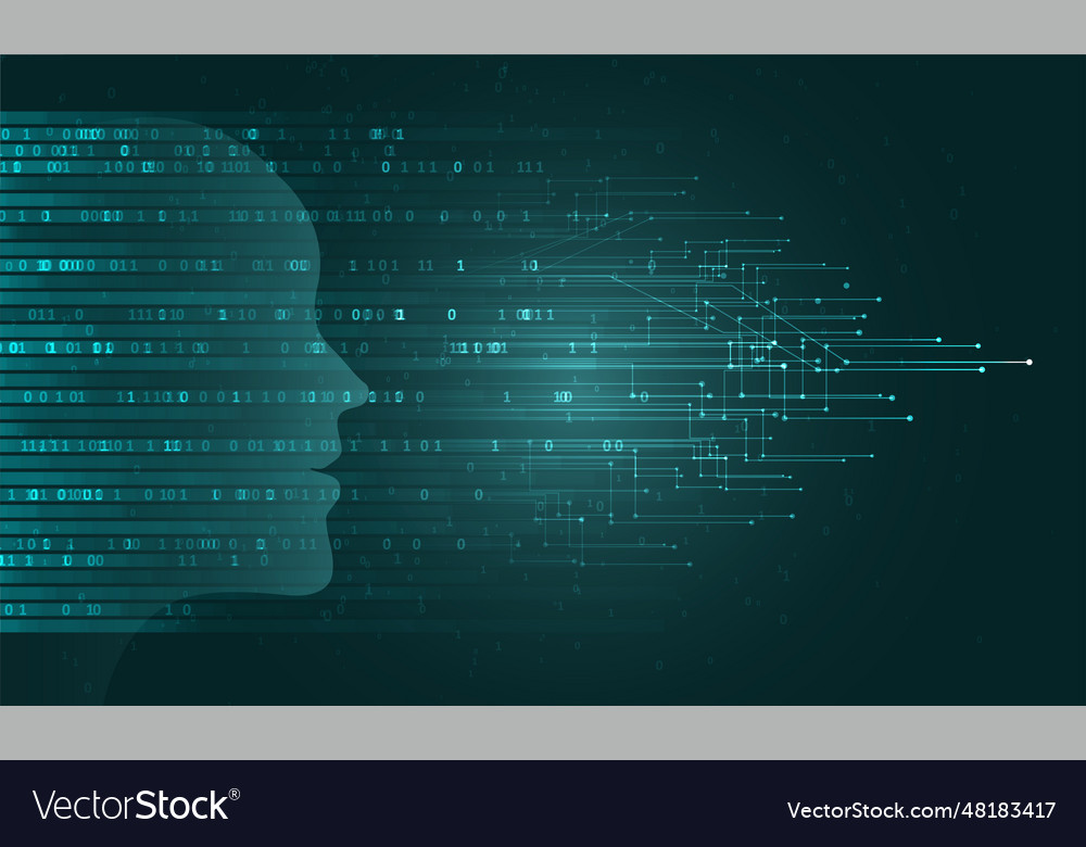 Artificial intelligence Royalty Free Vector Image