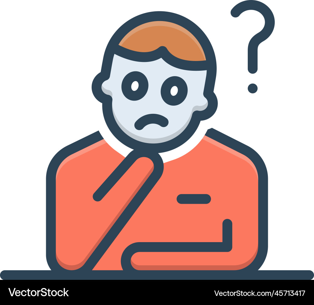 Consederd Image Considered Royalty Free Vector Image - VectorStock
