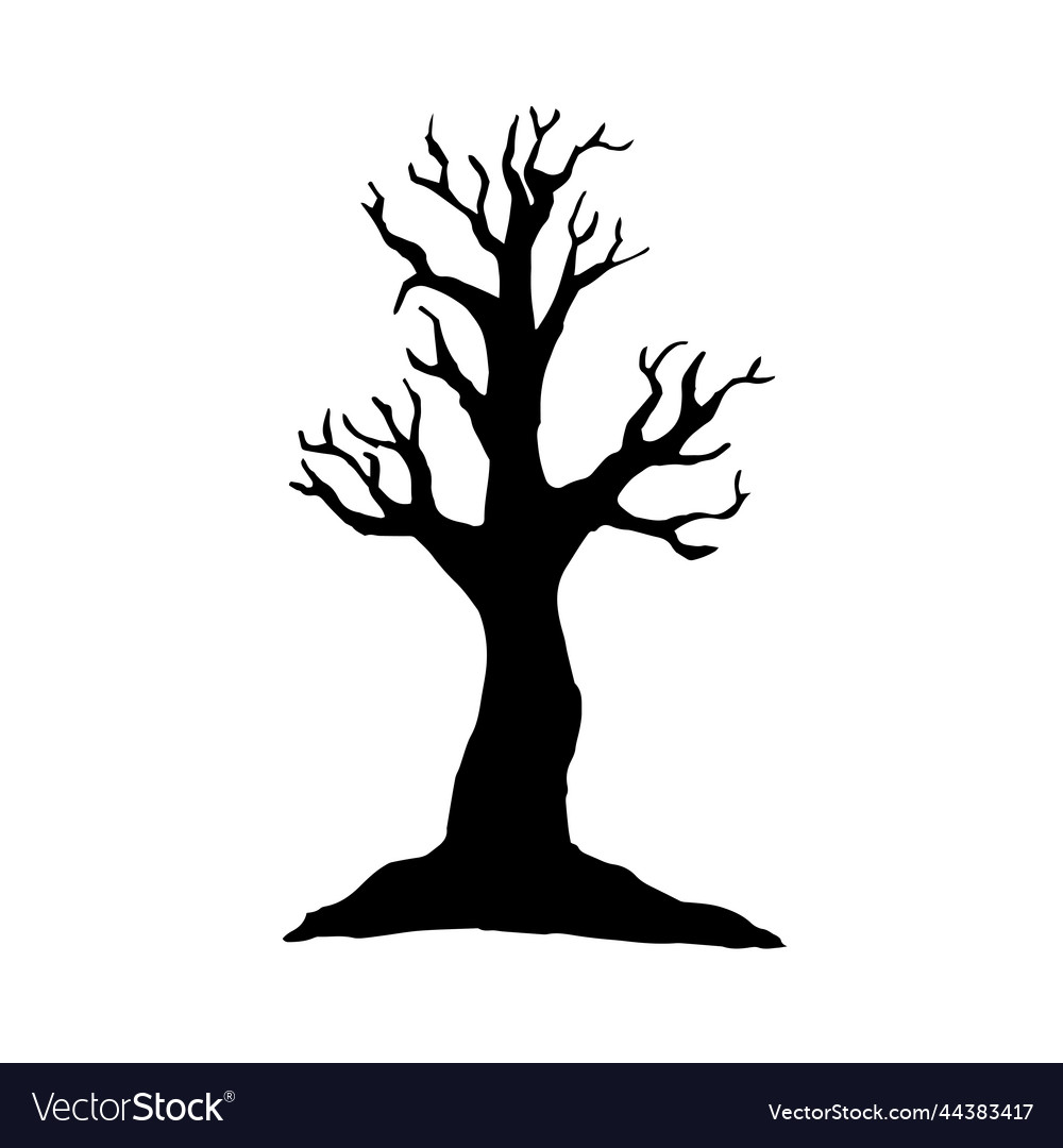 Halloween tree for your design for the holiday