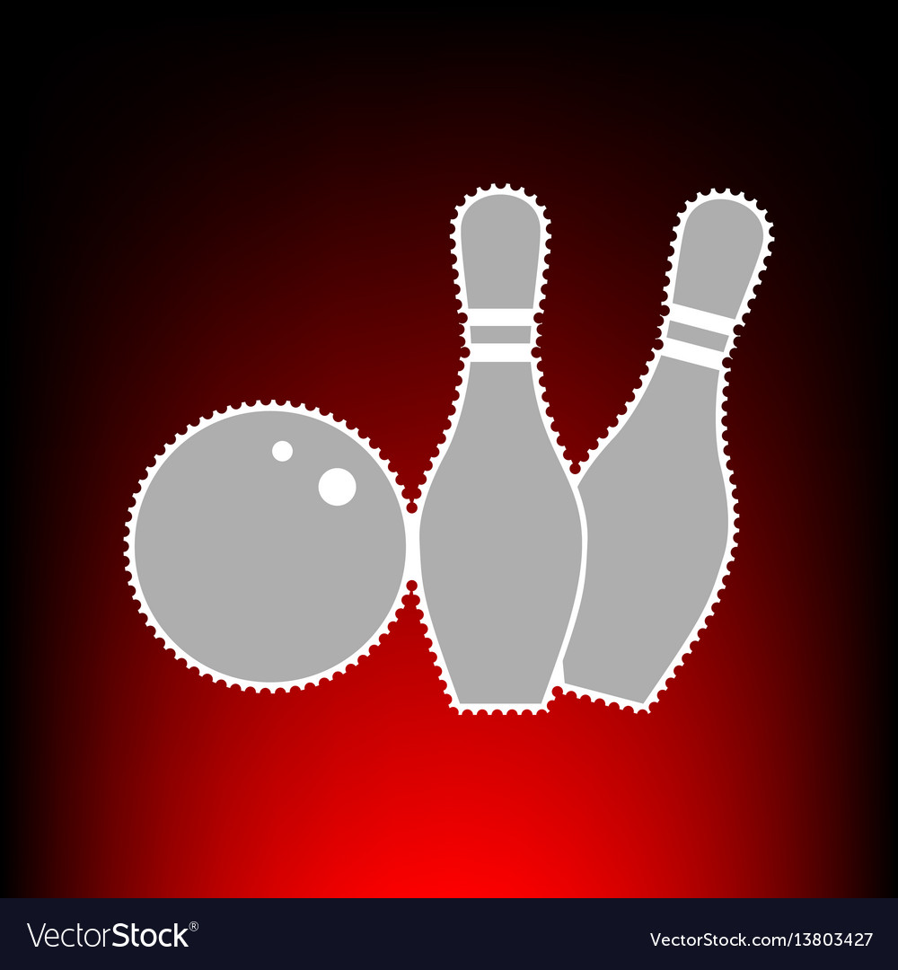 Bowling Royalty Free Vector Image - VectorStock