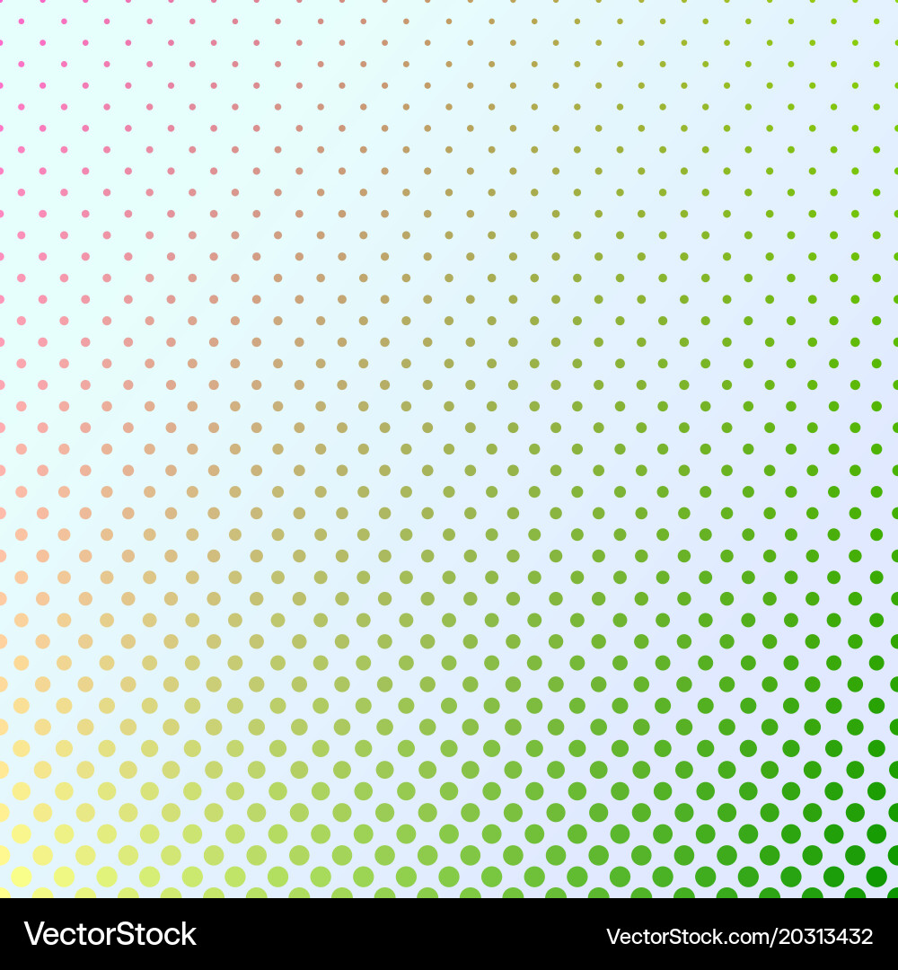 Abstract gradient halftone dot pattern background Vector Image