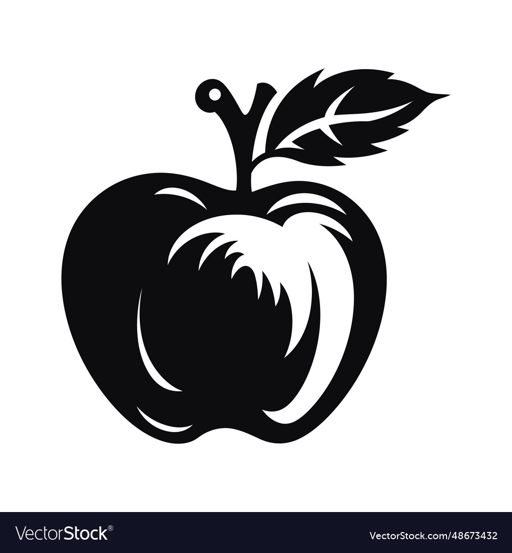Apple Logo In Royalty Free Vector Image VectorStock apple-logo-in-royalty-free-vector-image-vectorstock