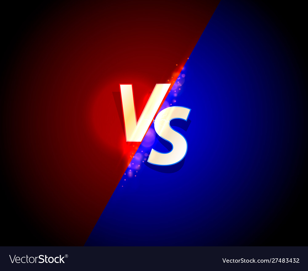 versus-game-cover-banner-sport-vs-team-concept-vector-image