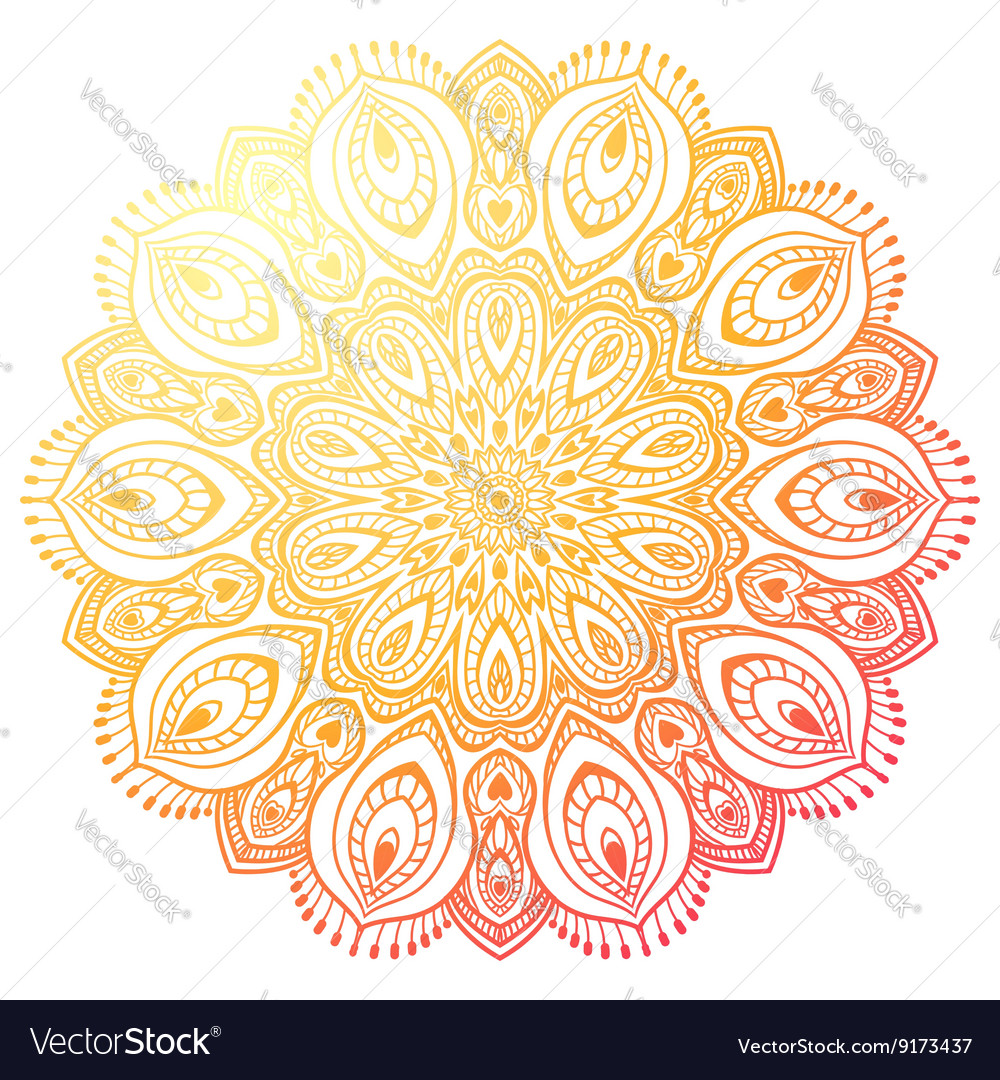 Mandala Royalty Free Vector Image - VectorStock