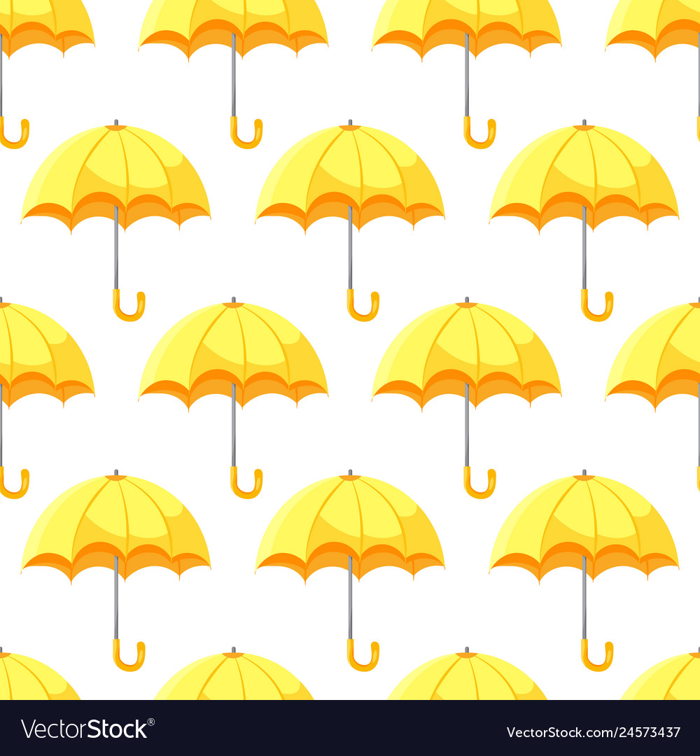 Seamless umbrella pattern