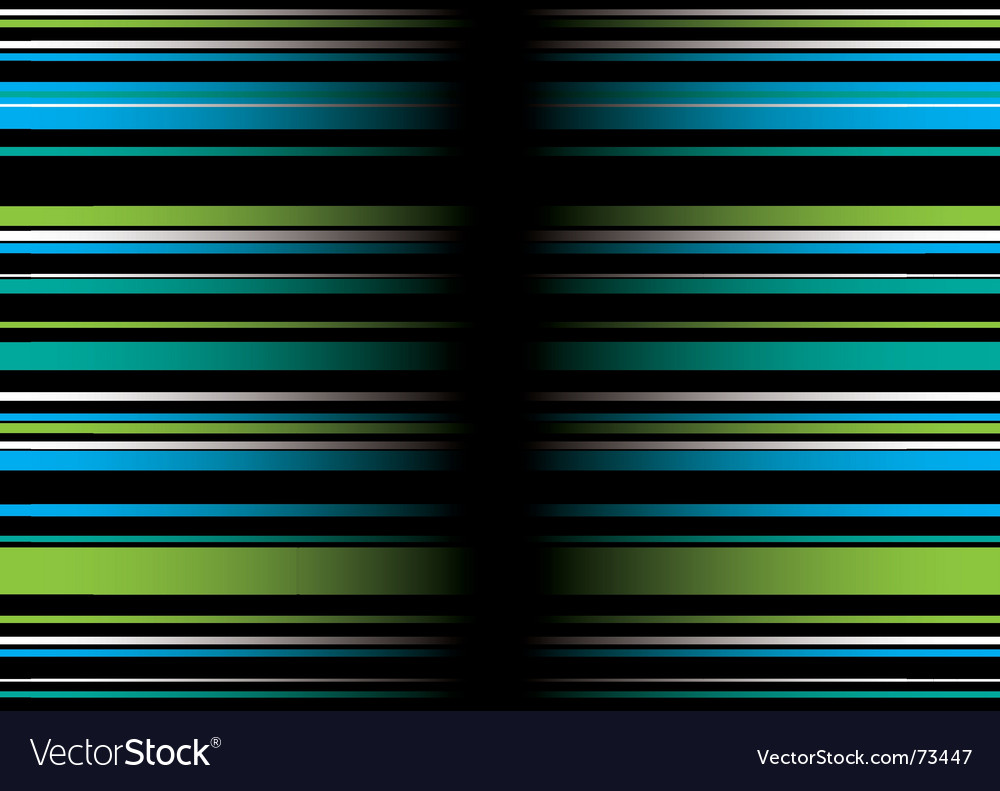 Band green blue Royalty Free Vector Image - VectorStock