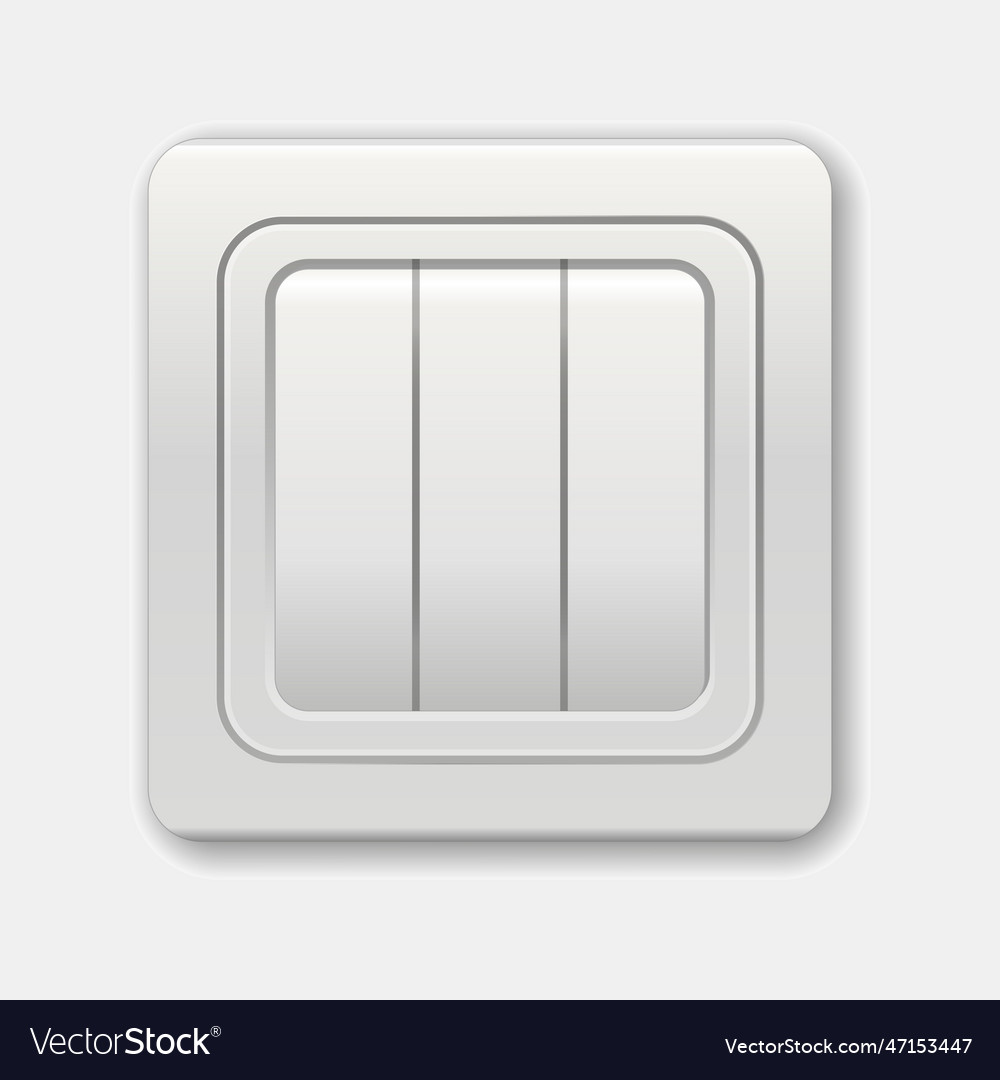 Lineart toggle symbol on off switch day Royalty Free Vector
