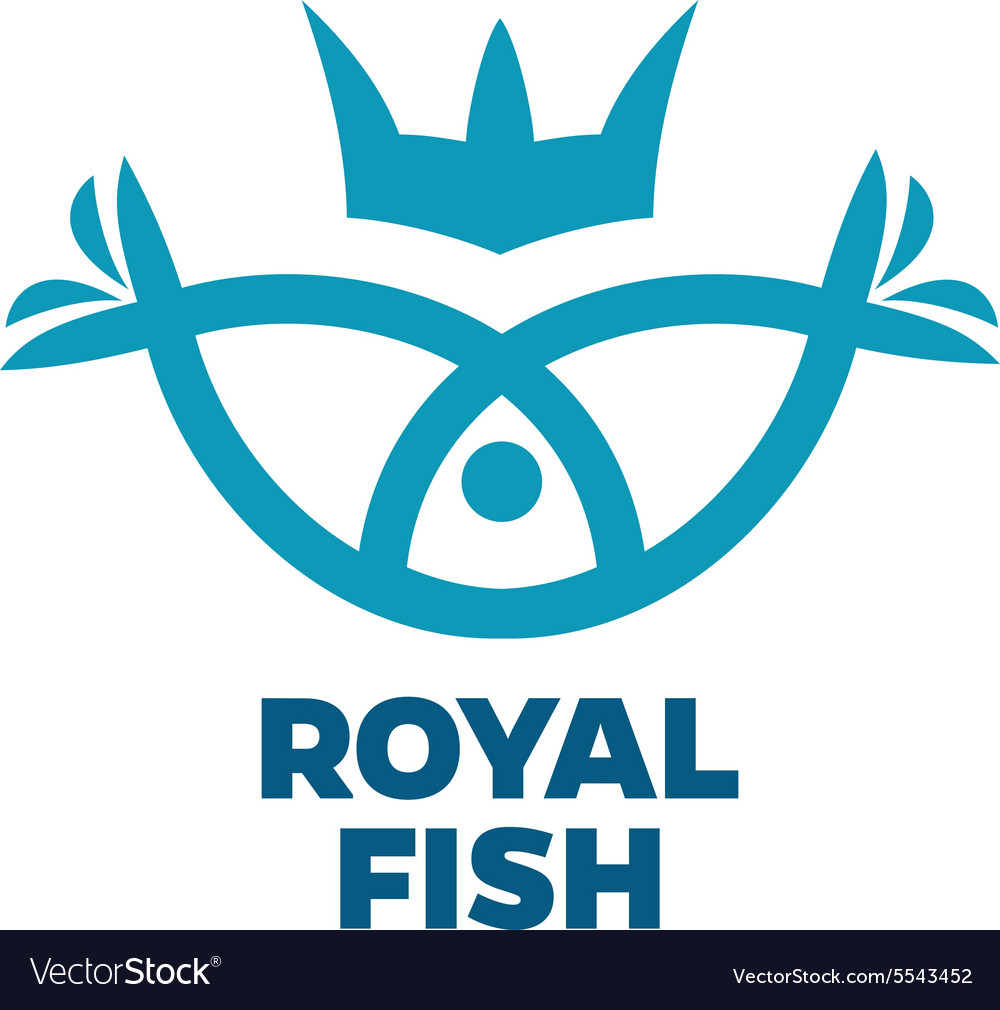 fish logo royalty free vector image vectorstock fish logo