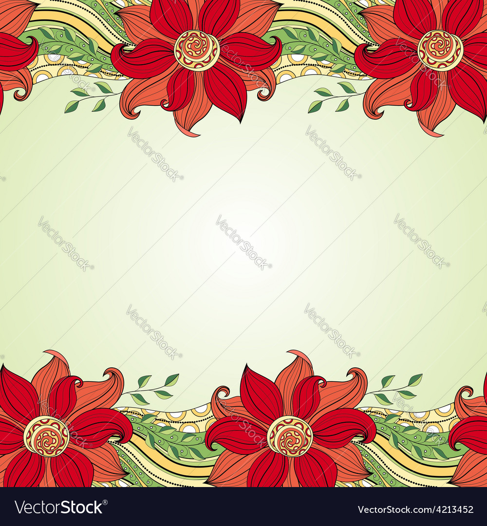 Floral decorative design