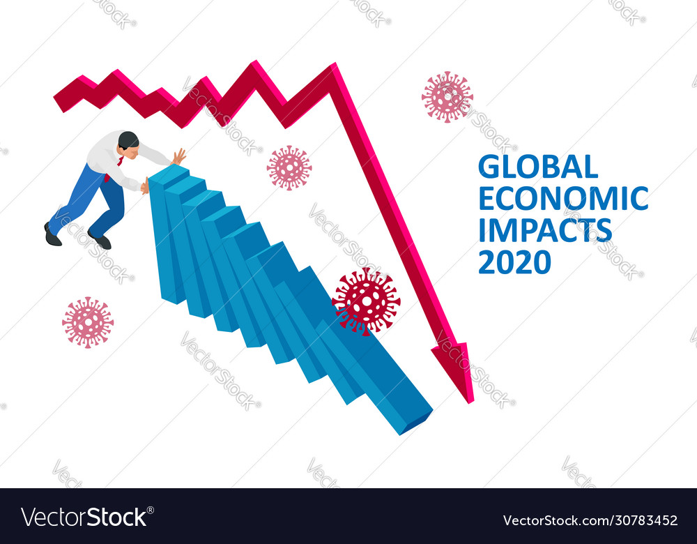 Isometric global economic impacts 2020