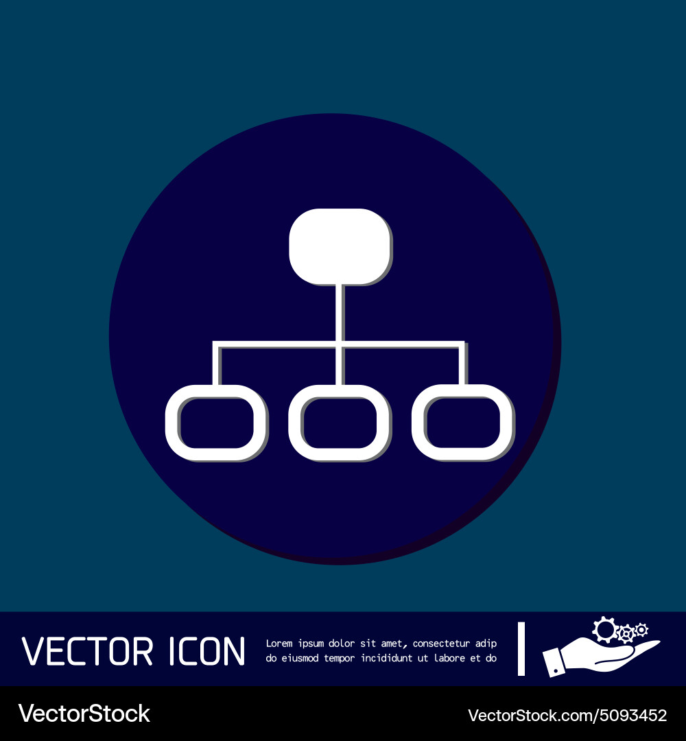 Server network Royalty Free Vector Image - VectorStock