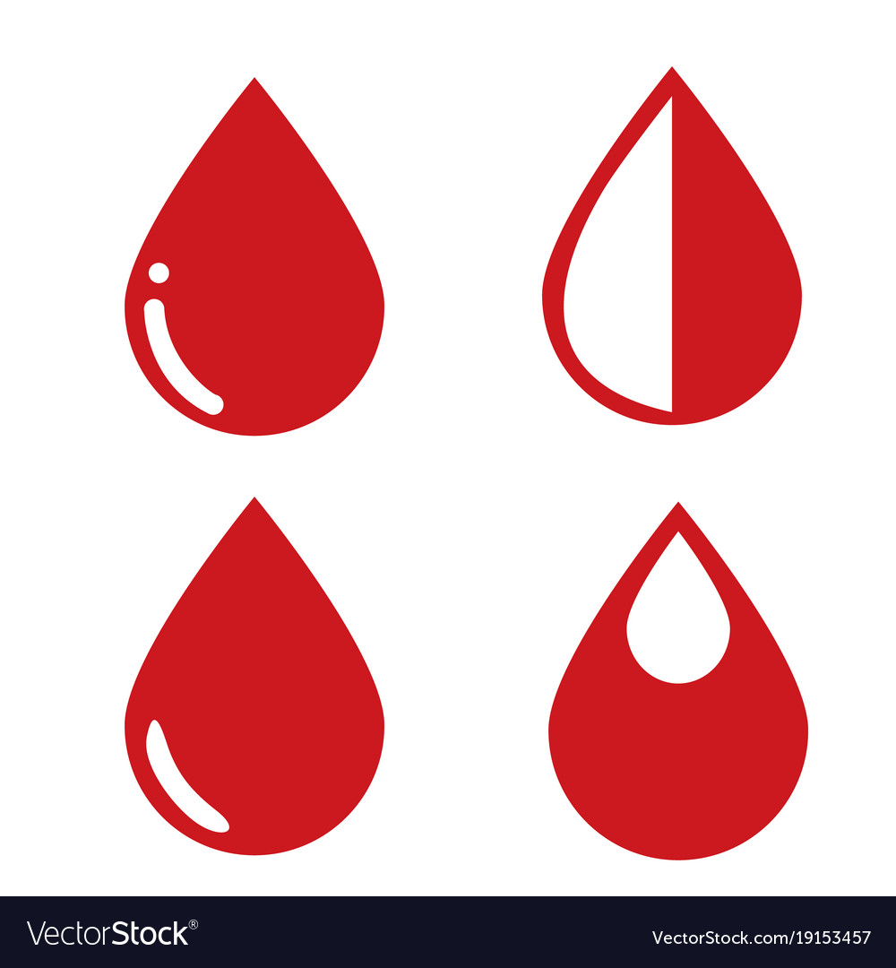 Donate drop blood logo donor concept icon